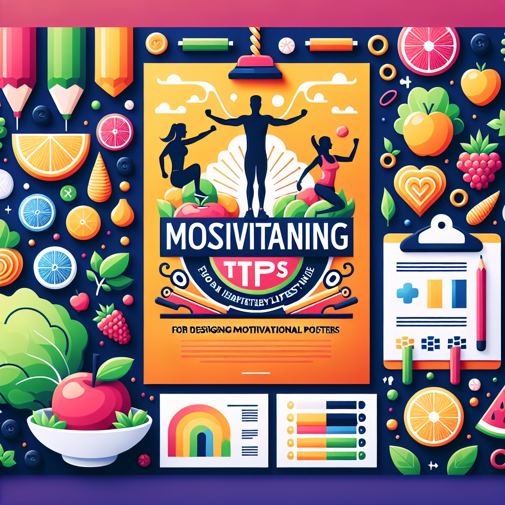Tips Desain Poster Hidup Sehat yang Memotivasi Masyarakat